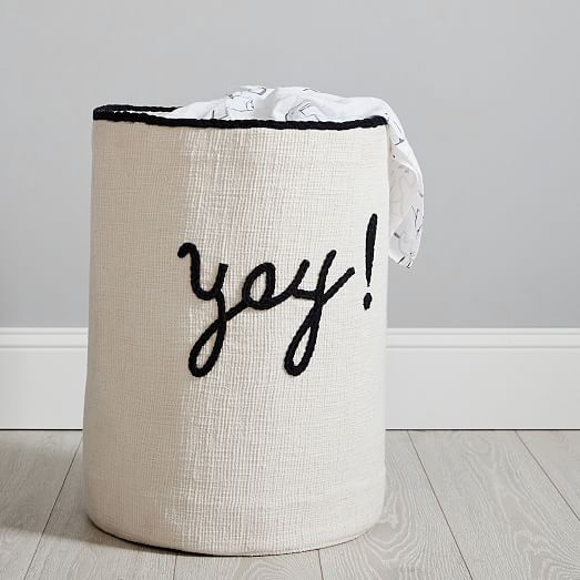 Black & White Storage Baskets West Elm