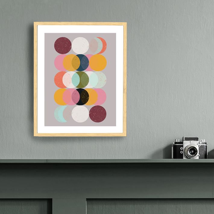 Moods & Moons Framed Wall Artby Susana Paz | West Elm