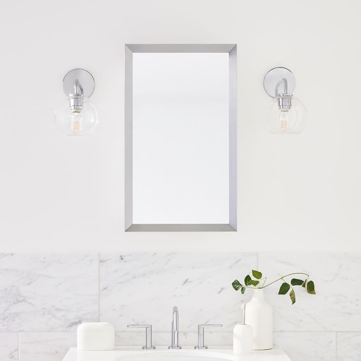 Crawford Thick Metal Frame Medicine West Elm