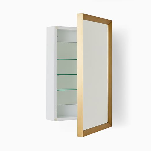 Crawford Thick Metal Frame Medicine West Elm