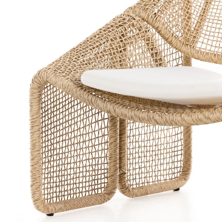 Woven Wicker Outdoor Chair | West Elm