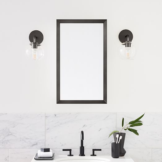 Crawford Thick Metal Frame Medicine West Elm