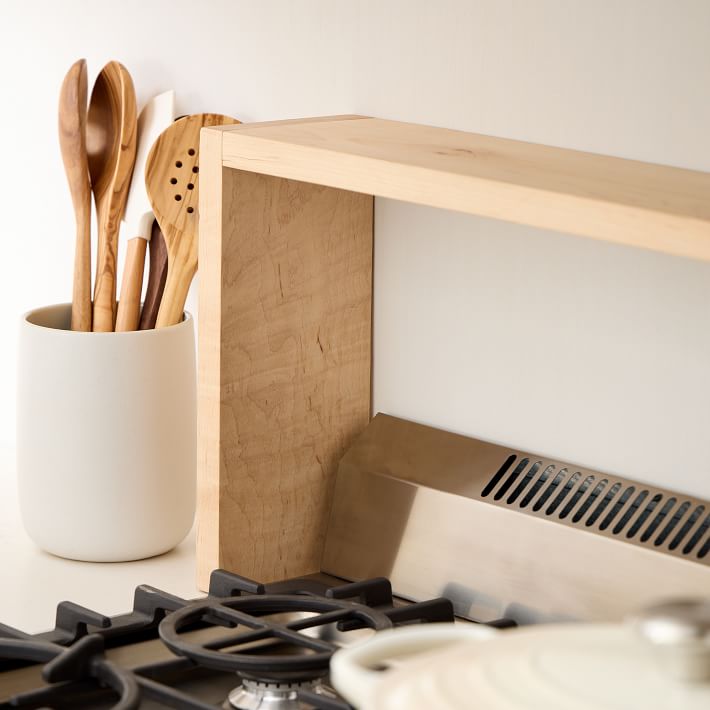 Reds Wood Design Stove Top Shelf Riser West Elm