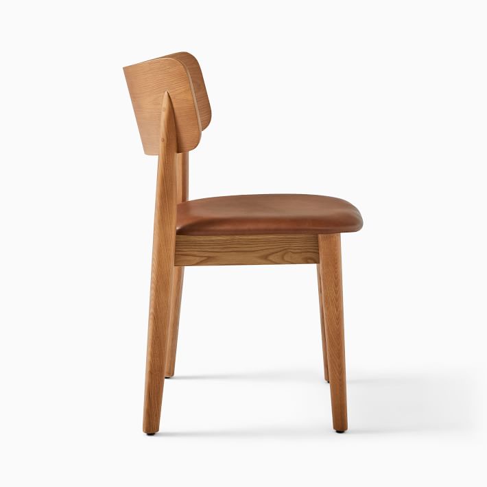 Lalia Leather Dining Chair West Elm