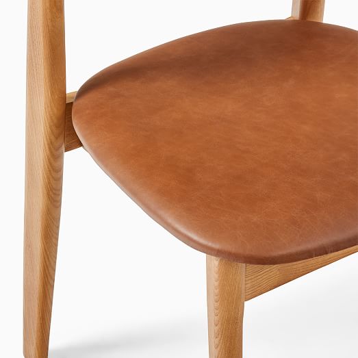 Lalia Leather Dining Chair West Elm