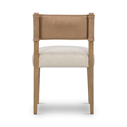 Leather-Backed Dining Chair | West Elm