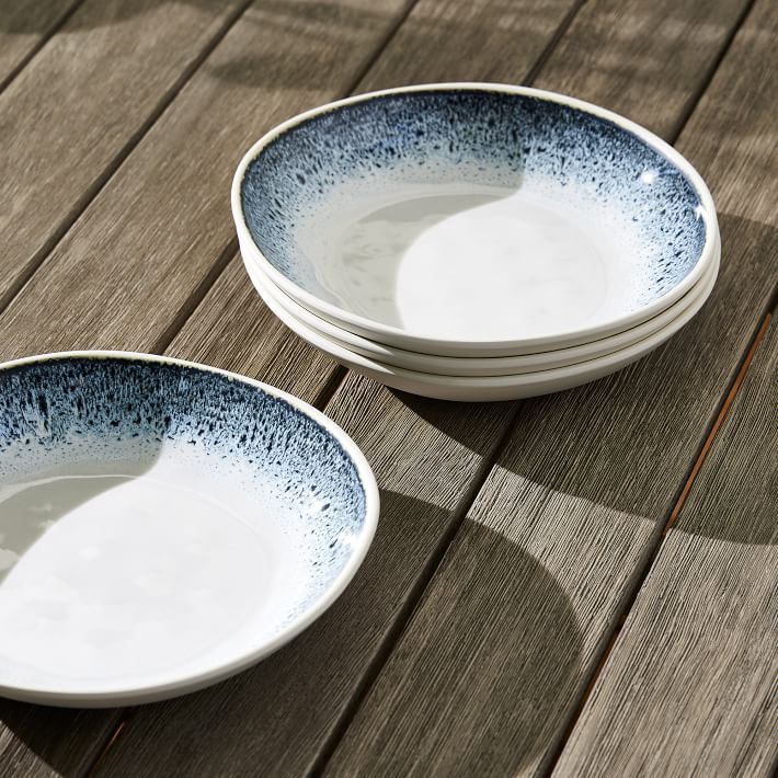 Reactive Melamine Outdoor Pasta Bowl Sets West Elm