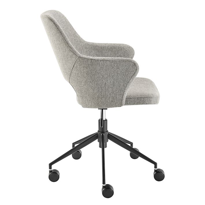 Upholstered Wraparound Office Chair | West Elm