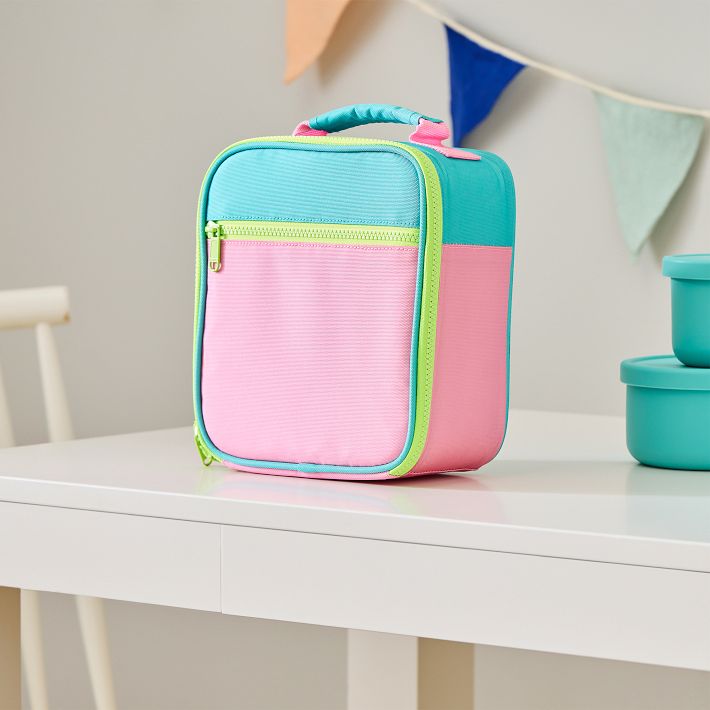 Astor Lunch Box - Pink & Teal | West Elm