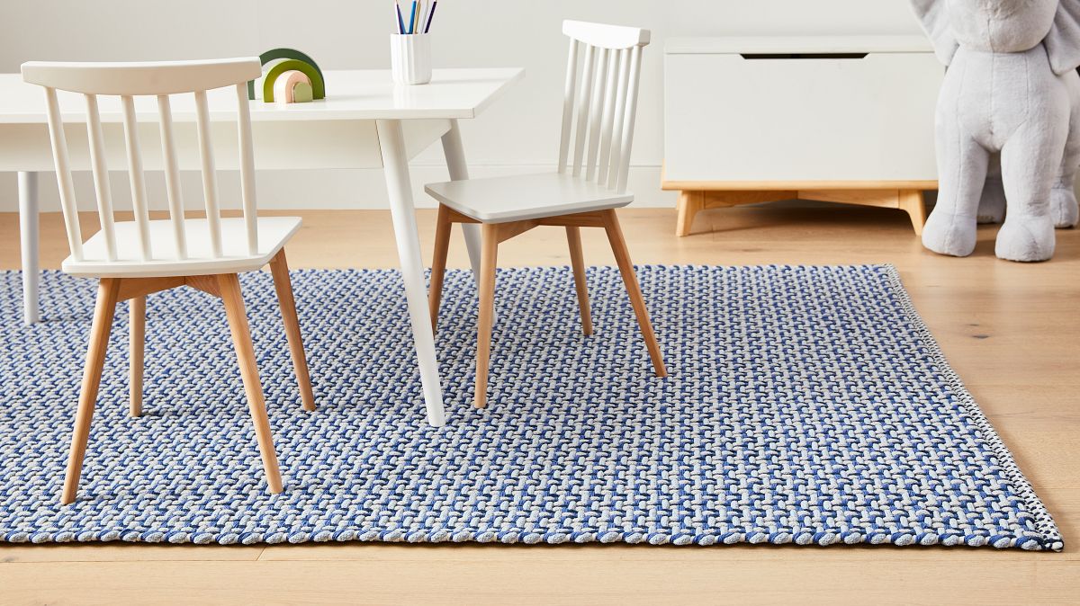 Indoor/Outdoor Basketweave Low Maintenance Rug | West Elm
