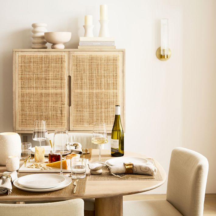 Fluted Glass Indoor/Outdoor Sconce (3") ADA West Elm