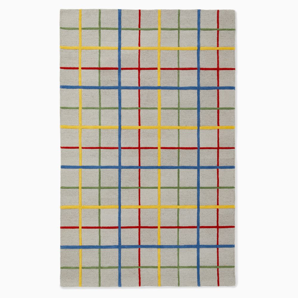 Ada Twist Graph Paper Rug | West Elm