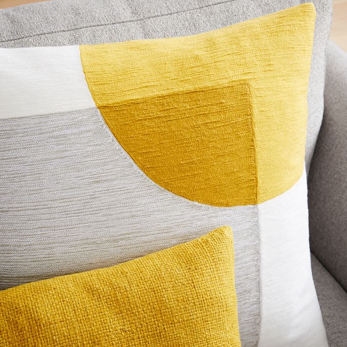 Crewel & Silk Pillow Cover Set West Elm