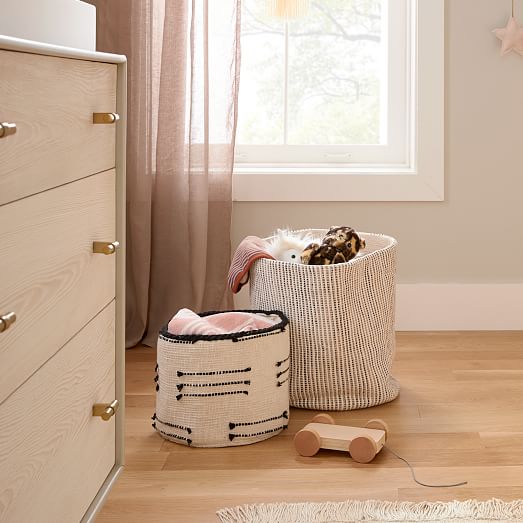 Black & White Storage Baskets West Elm