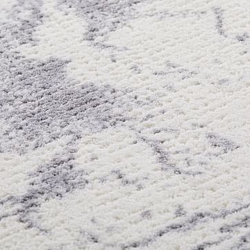 Open Box: Etched Clouds Rug - Stone White, 5'x8' | West Elm