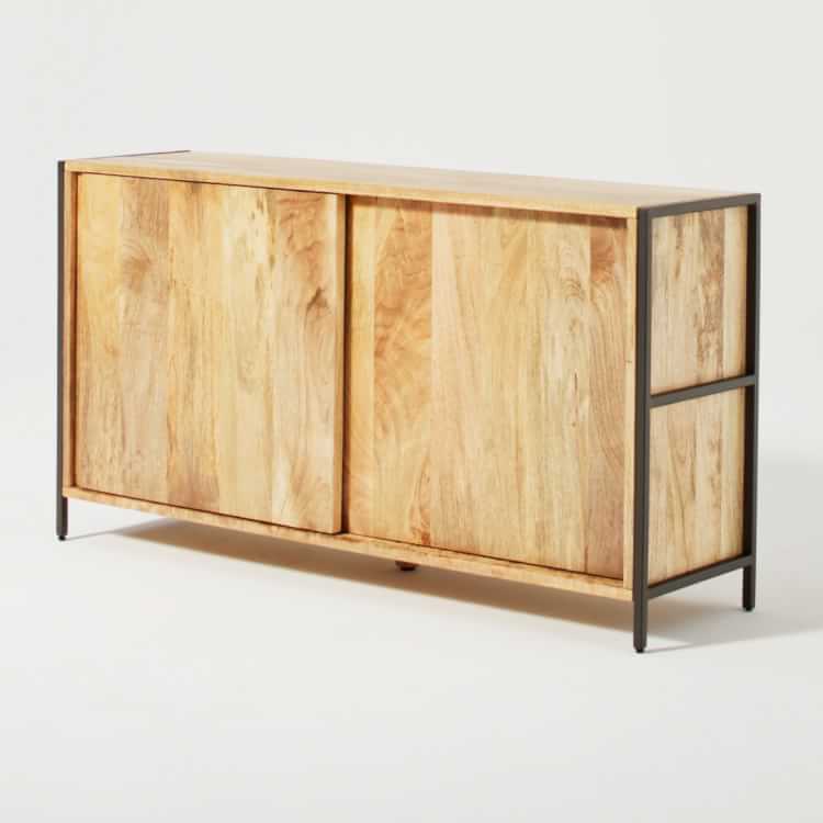 Industrial Storage Shallow Media Console (44") West Elm