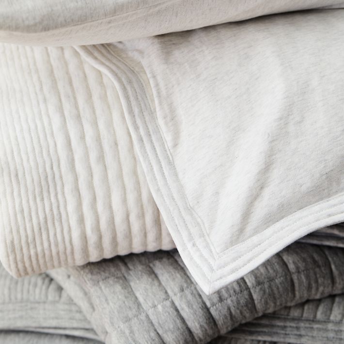 Cotton Cloud Jersey Sheet Set & Pillowcases West Elm