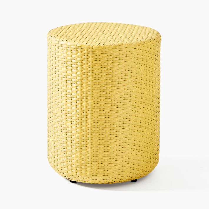 AllWeather Wicker Side Table West Elm