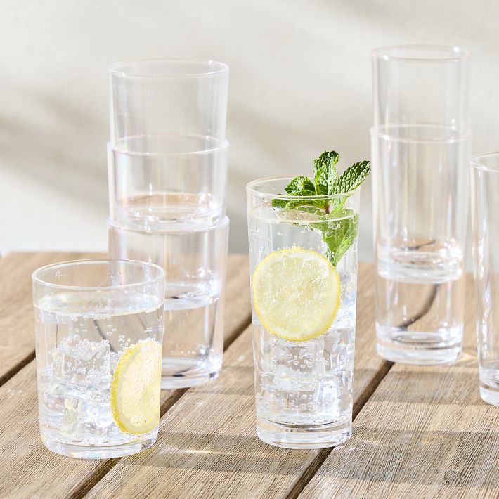 Bodega Acrylic Drinking Glasses | West Elm