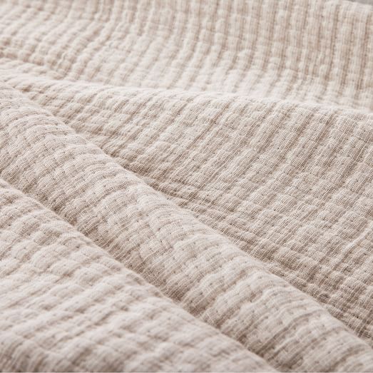 European Flax Linen Blanket West Elm