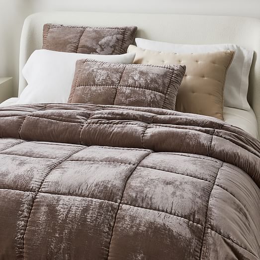 Lush Velvet Comforter & Shams | West Elm