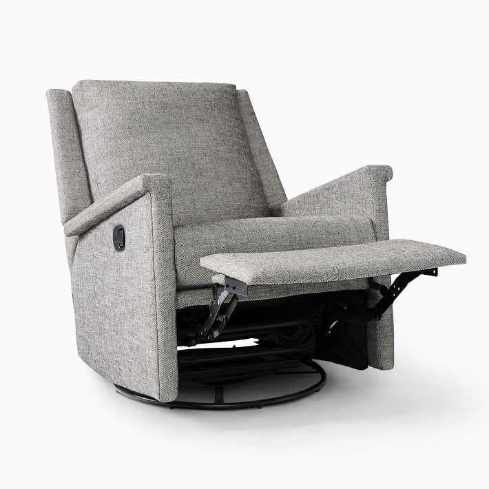 Carlo Swivel Glider Recliner West Elm