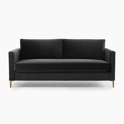 Harris Loft Sofa (66"134") Metal Legs West Elm