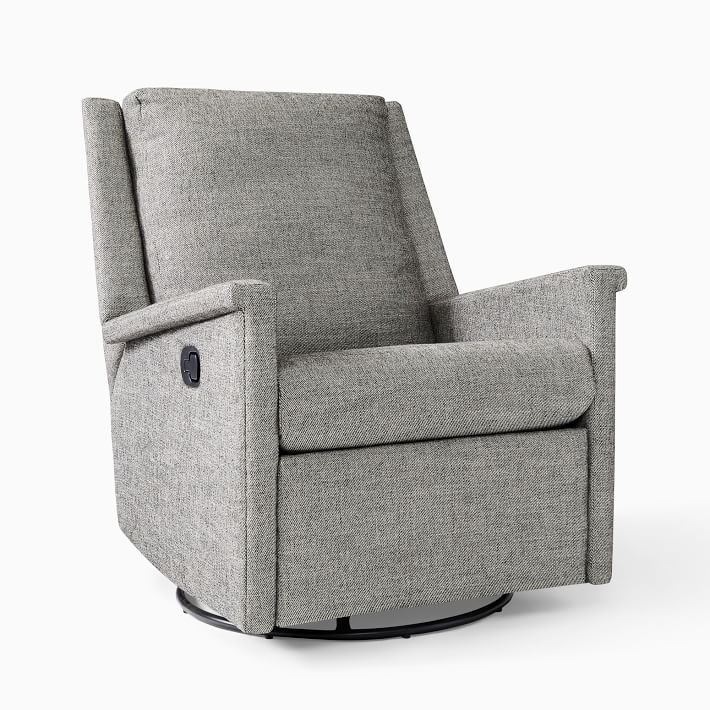 Carlo Swivel Glider Recliner West Elm