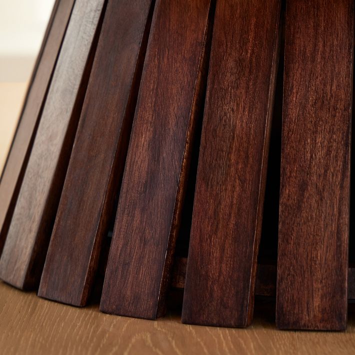 Slated Wood Tree Collar West Elm