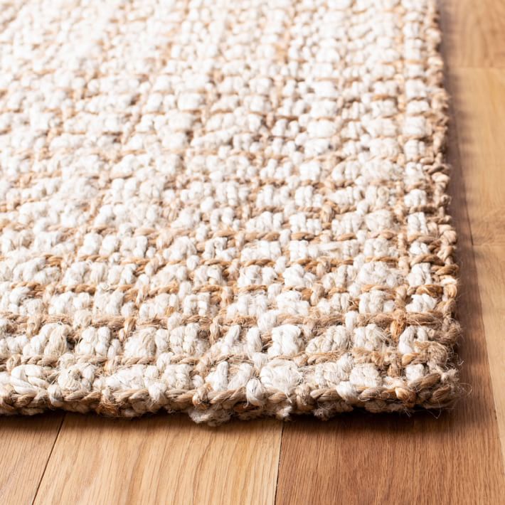 Grid Jute Rug West Elm