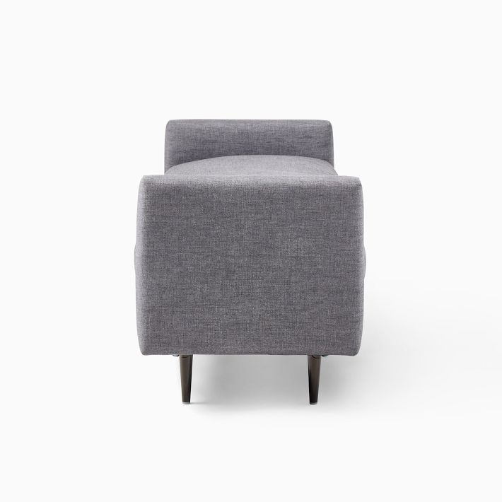 Anton Bench Metal Legs West Elm