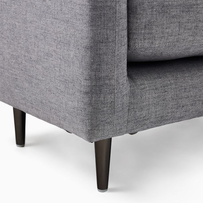 Anton Bench Metal Legs West Elm