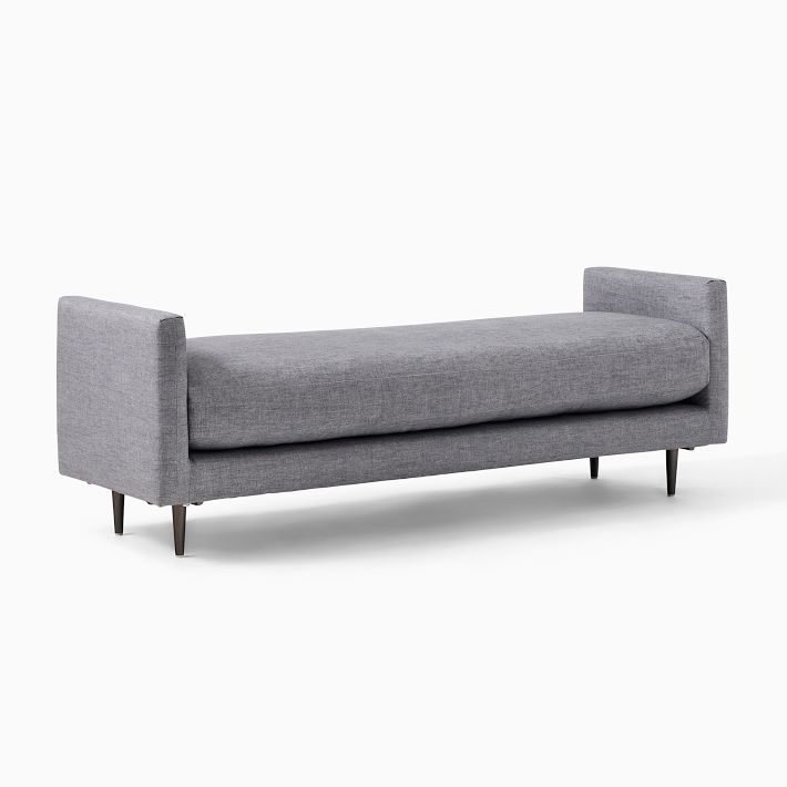 Anton Bench Metal Legs West Elm