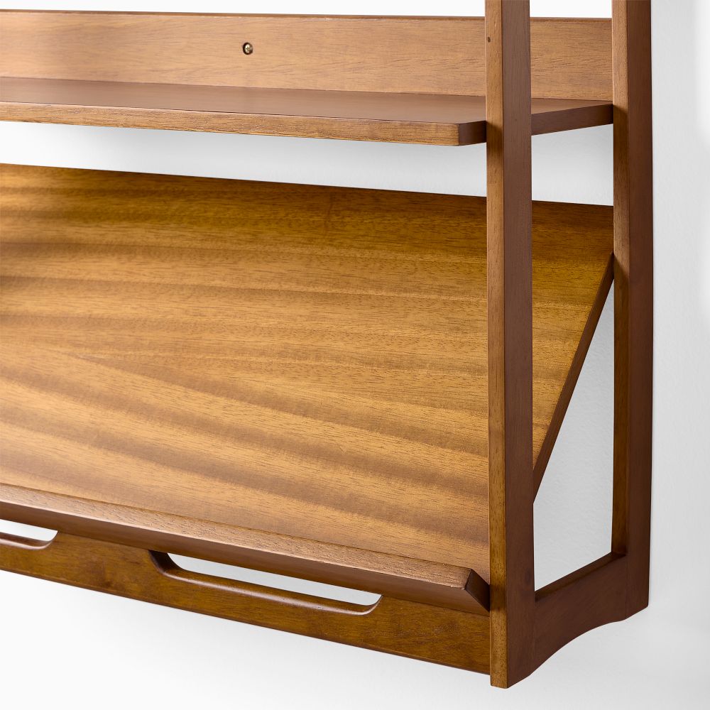 Mid-Century Wall Shelf (24") | West Elm