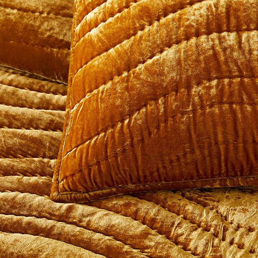 Lush Velvet Wave Quilt & Shams West Elm