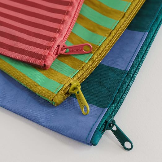 BAGGU All Purpose Flat Pouch Set West Elm