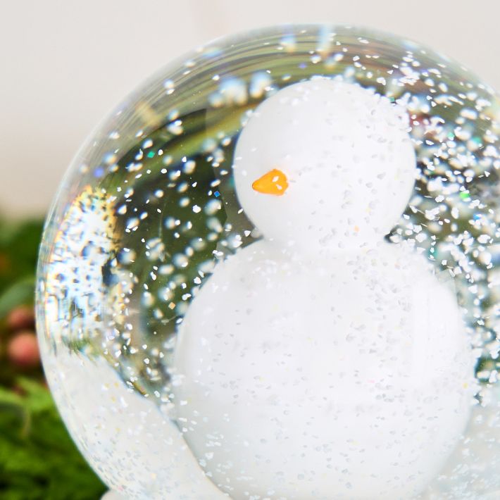 St. Jude Snowman Snow Globe West Elm