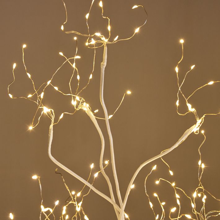 LightUp White Christmas Tree West Elm