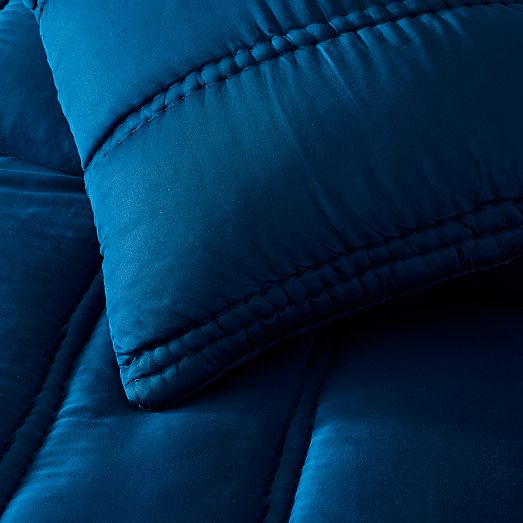 Silky TENCEL™ Plush Comforter & Shams West Elm