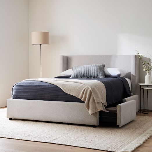 Shelter Side Storage Bed | West Elm