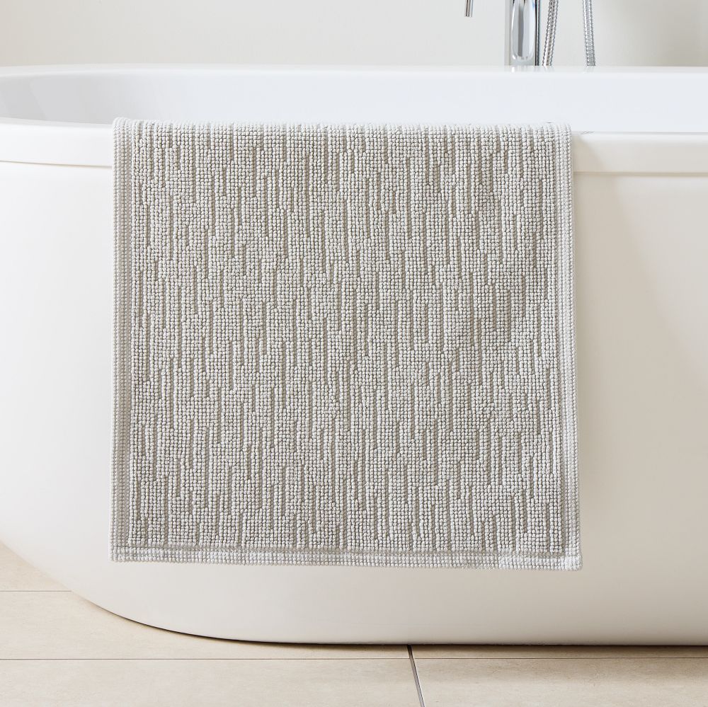 Textured Bath Mat West Elm