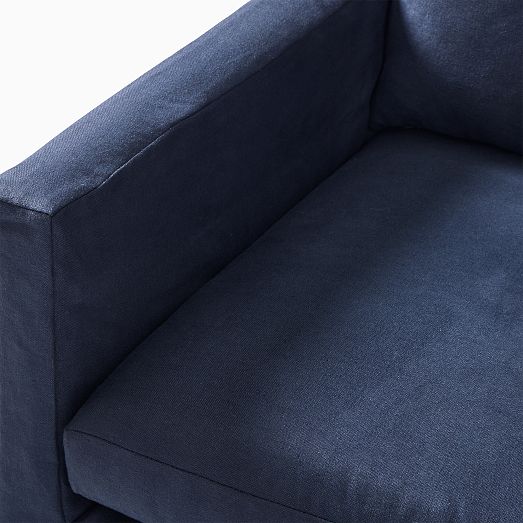 Marin Skirted Slipcover Chair West Elm