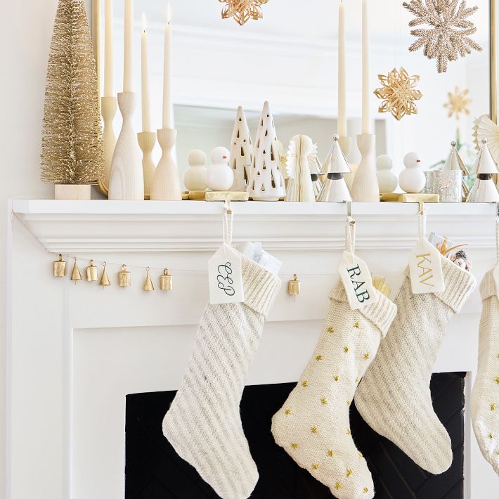 West Elm Christmas Stockingsnull