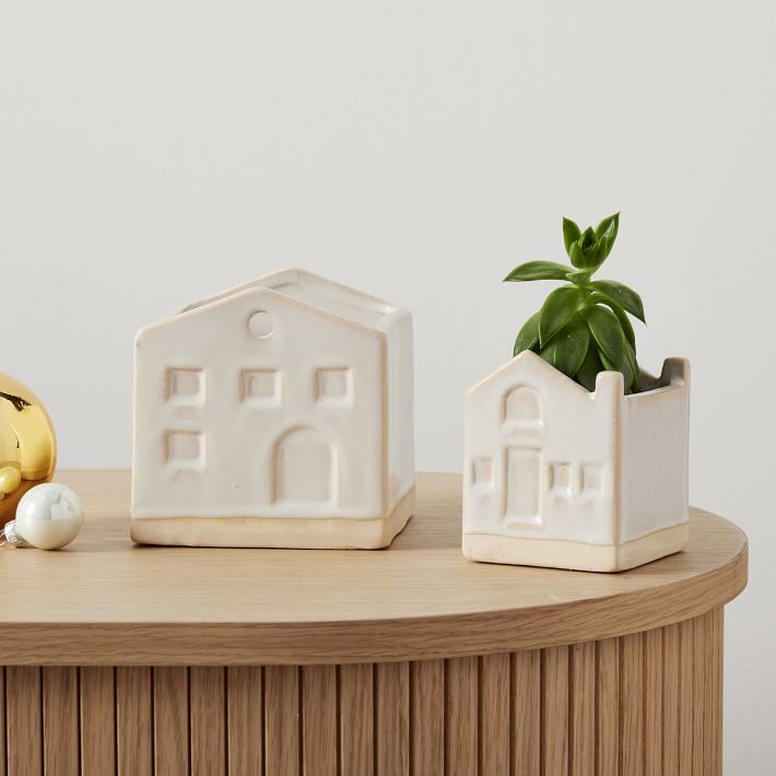 Ceramic Villagescape Planter West Elm