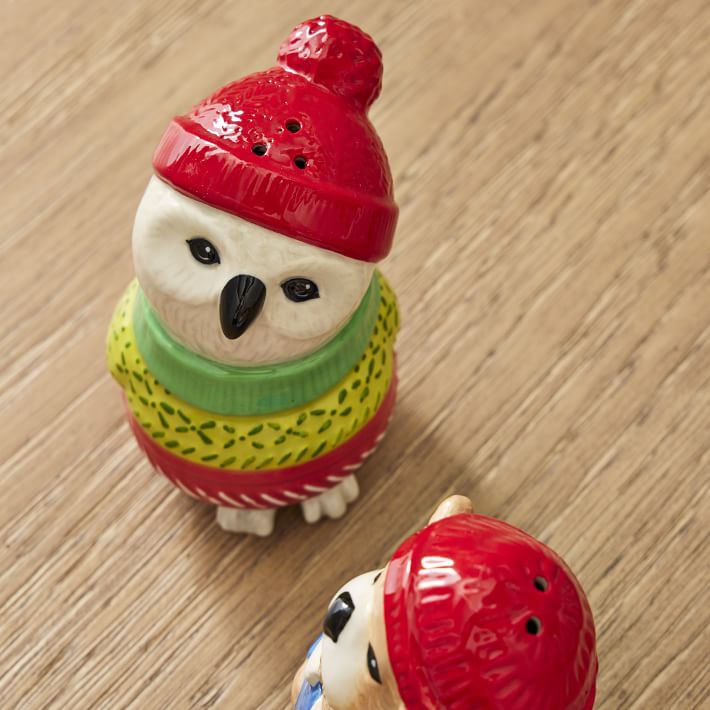 Dapper Animal Salt & Pepper Shakers (Set of 2) West Elm