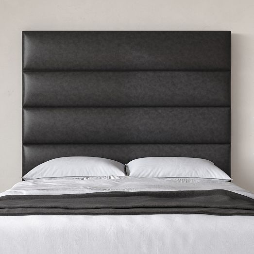Vegan Leather Wall Mounted Headboard West Elm