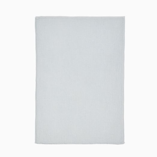 Organic Reversible Gauze Baby Blanket West Elm