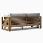 Santa Fe Slatted Outdoor Sofa (75