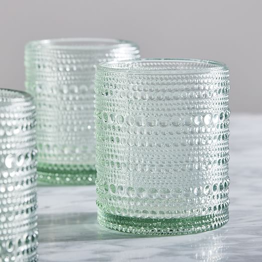 Jupiter Beaded Short Drinking Glasses (Set of 6) West Elm