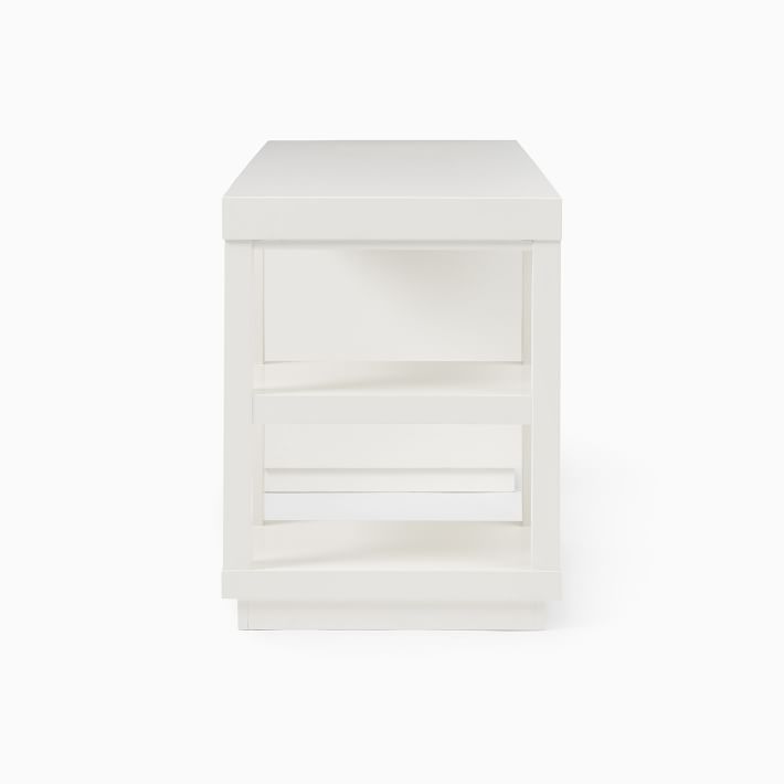 Parsons File & Open Storage Desk Set (62") West Elm